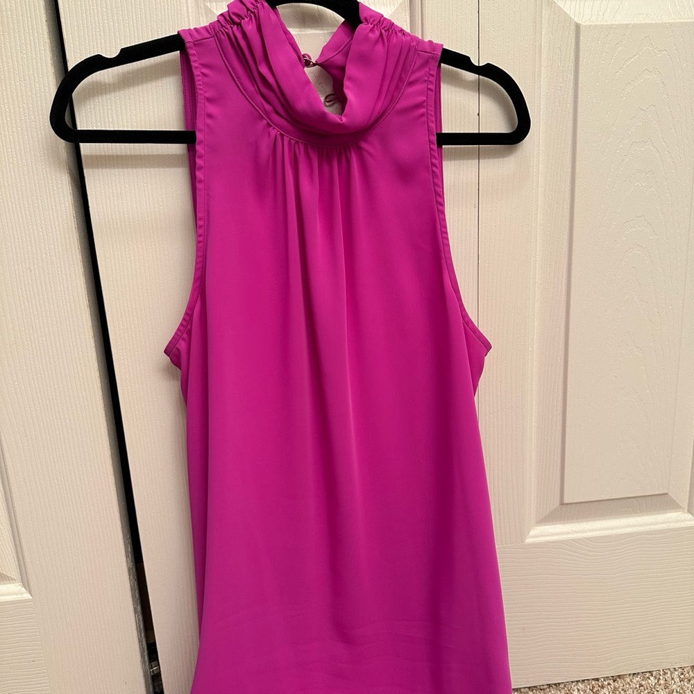 Womens high neck sleeveless mini dress. Size M.